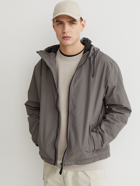 

H&M Beige Nylon Windbreaker