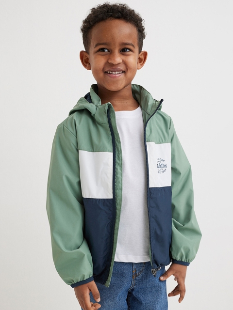 

H&M Boys Green Windbreaker Jacket