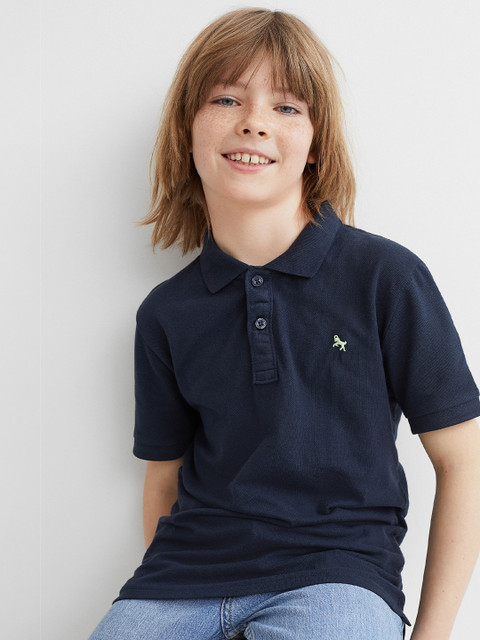 

H&M Boys Blue & Green 2-Pack Polo Shirts