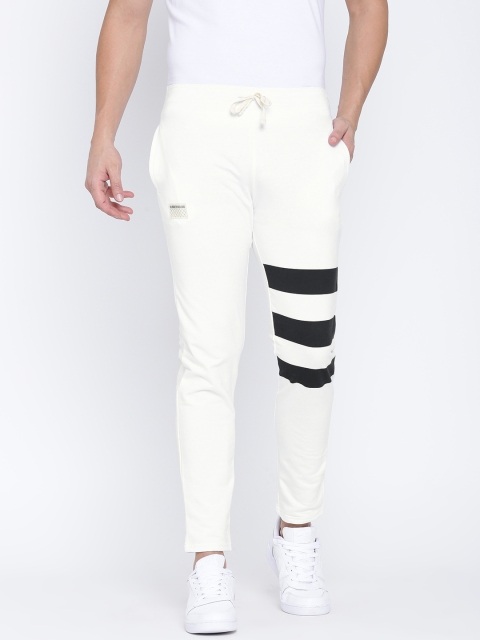

Hubberholme White Slim Fit Track Pants