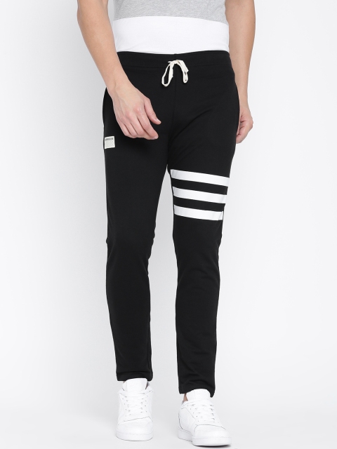 

Hubberholme Black Striped Detail Slim Track Pants
