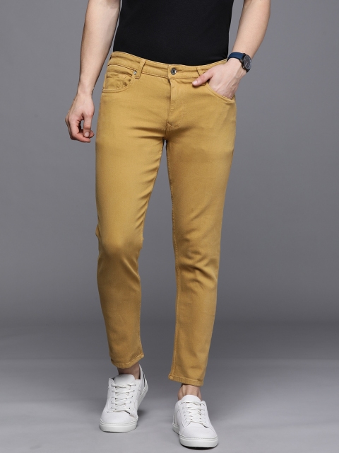 

Louis Philippe Jeans Men Khaki Slim Fit Low-Rise Clean Look Jeans