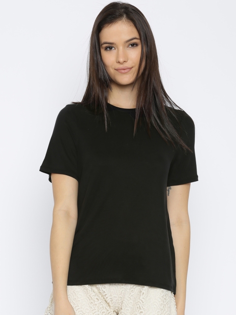 

Vero Moda Women Black Solid Top