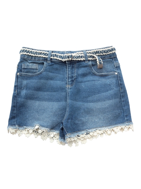 

Lil Lollipop Girls Blue Denim Shorts
