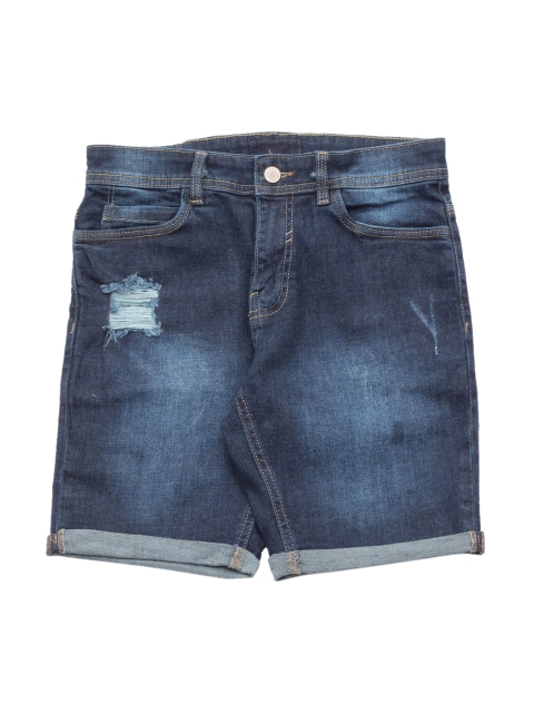 

Lil Lollipop Unisex Kids Blue Washed Denim Shorts