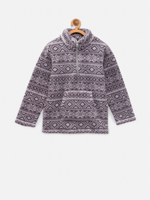 

NYNSH- PlusS Kids Boys Red Printed Sweatshirt