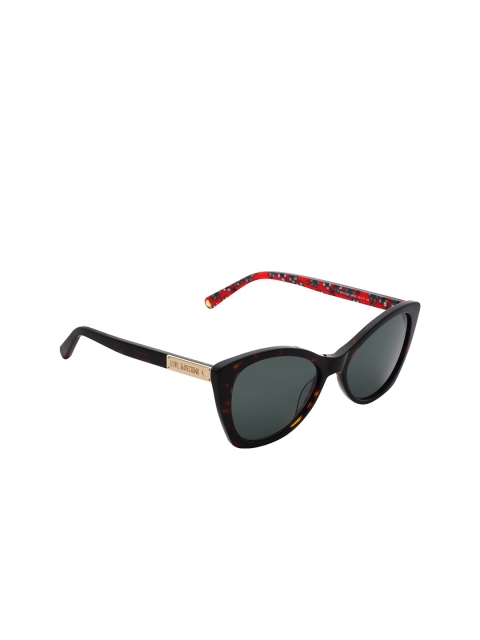 

LOVE MOSCHINO Women Green Lens & Brown Sunglasses with UV Protected Lens MOL031/S 086 55QT