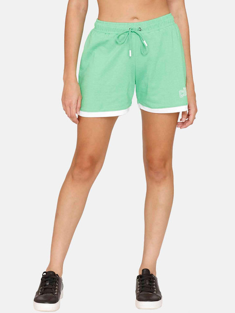 

Rosaline by Zivame Women Blue Solid Shorts