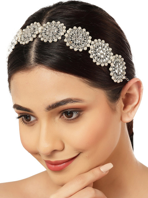 

KARATCART Women Silver Hair Accessory