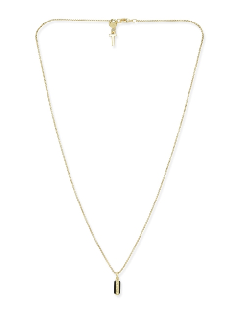 

Ted Baker Copper-Plated Gem Bar Pendant, Gold