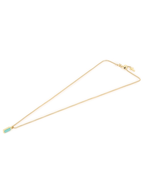 

Ted Baker Copper-Plated Gold & Green-Toned Pendant