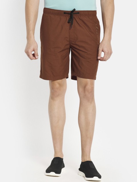 

Octave Men Rust Solid Sports Shorts