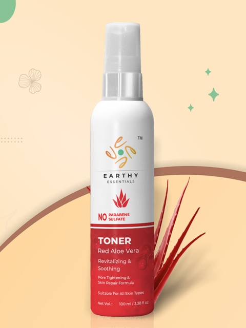 

EARTHY ESSENTIALS Red Aloe Vera Toner with Honey 100 ml
