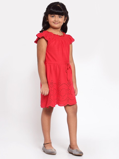 

NYNSH- PlusS Kids Red A-Line Dress