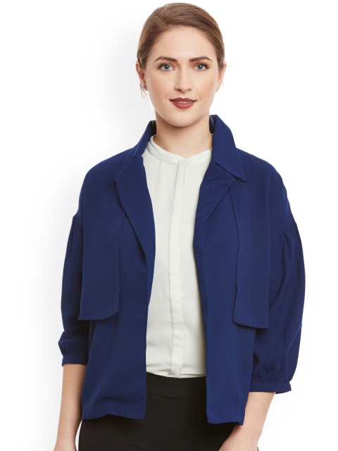 

Kazo Blue Open Front Jacket