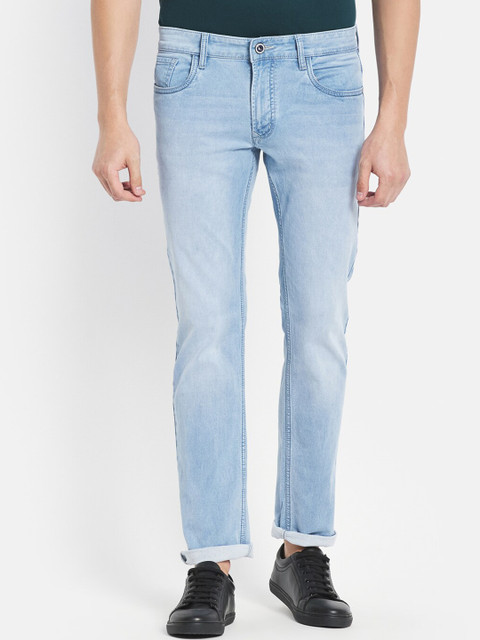 

Octave Men Blue Heavy Fade Stretchable Jeans