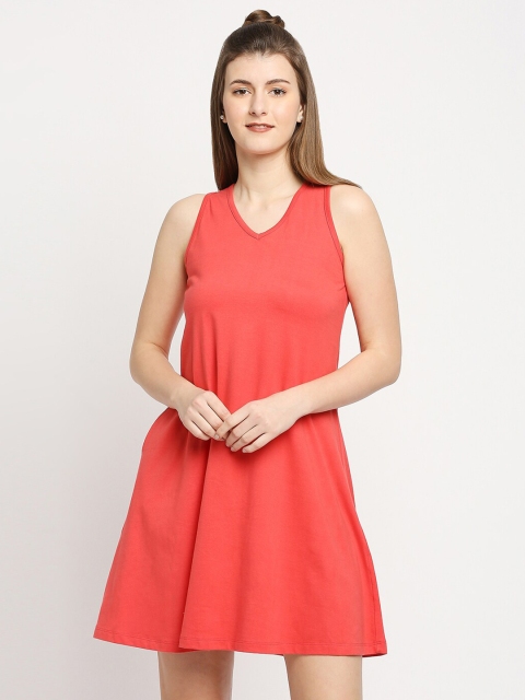 

Autumn Hues Pink Dress