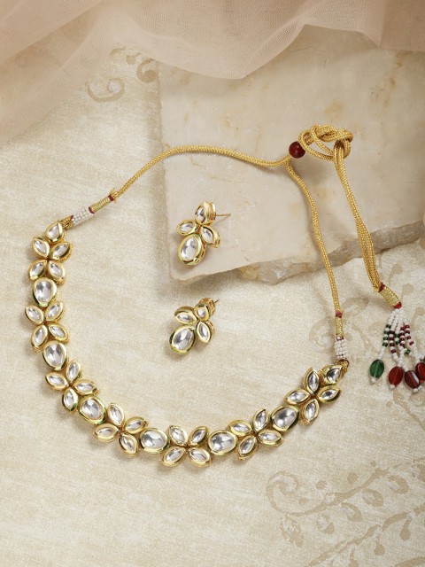 

Melani Borsa Gold-Plated Choker Jewellery Set