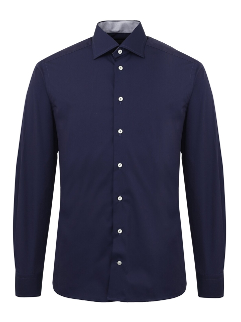 

Eton Men Navy Blue Formal Shirt