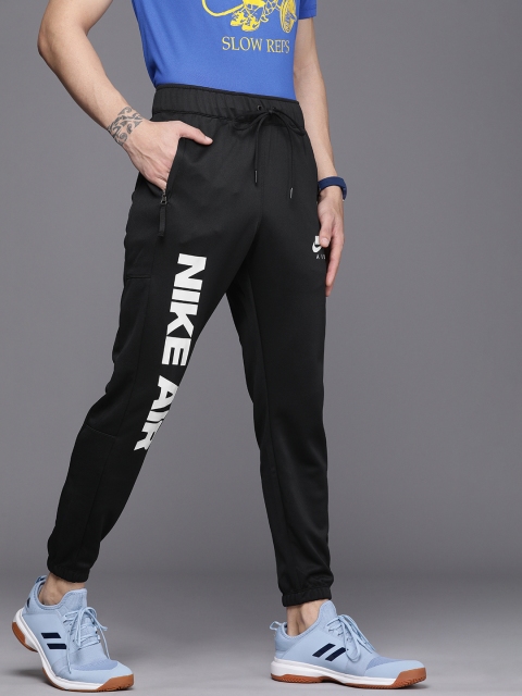 

Nike Men Black & White Printed AS M NSW NIKE AIR PK Joggers