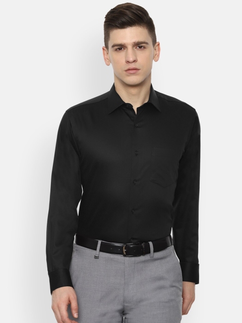 

Van Heusen Men Black Formal Shirt