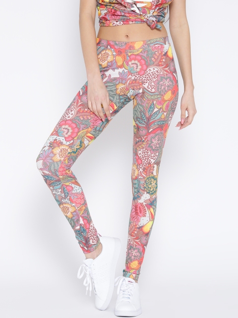 

ADIDAS Originals Multicoloured F Linear Printed Tights, Multi