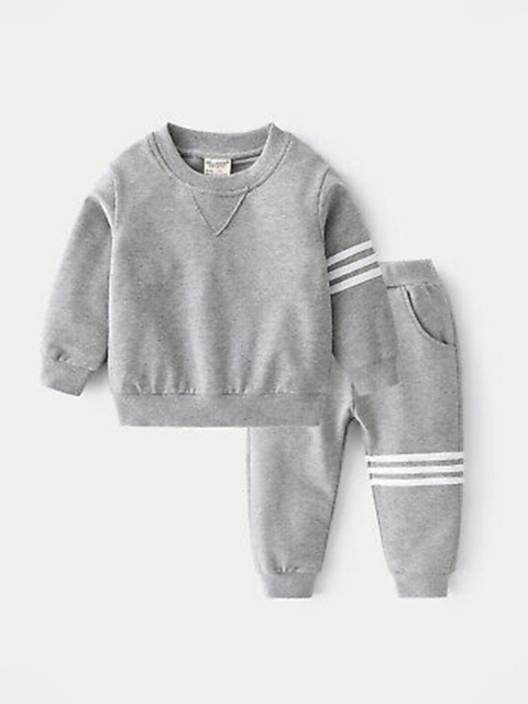 

Touch Trends Kids Grey Sweatshirt with Joggers