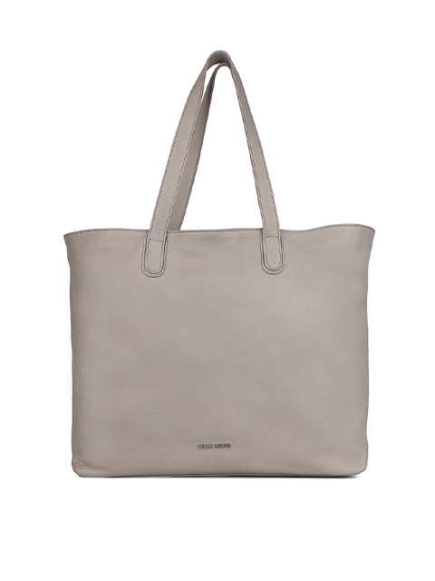 

PELLE LUXUR Grey Leather Shopper Shoulder Bag