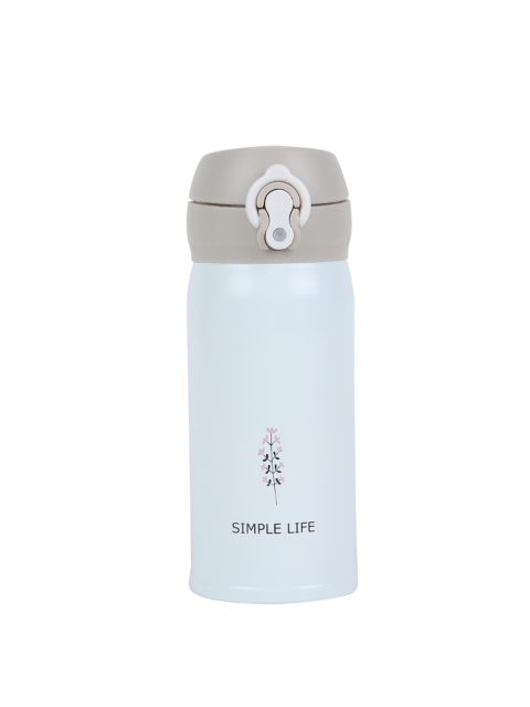 

iSWEVEN White Solid Stainless Steel Water Bottle