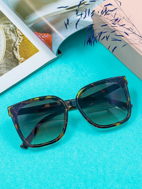 

Bellofox Unisex Brown Lens & Black Wayfarer Sunglasses BS-BS1781