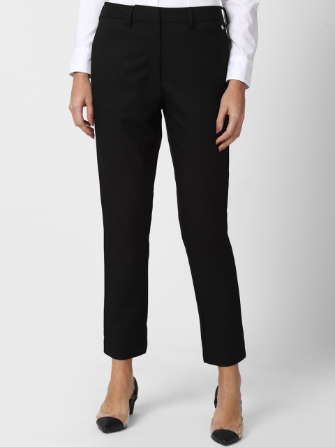 

Van Heusen Woman Women Black Slim Fit Trousers