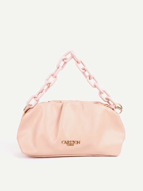 

Carlton London Pink Oversized Shopper Hobo Bag