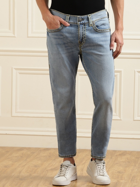

True Religion Men Blue Regular Fit Light Fade Jeans
