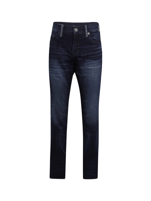 

True Religion Men Blue Light Fade Acid Wash Jeans