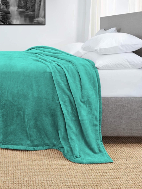 

Divine Casa Green Mild Winter 120 GSM Single Bed Blanket