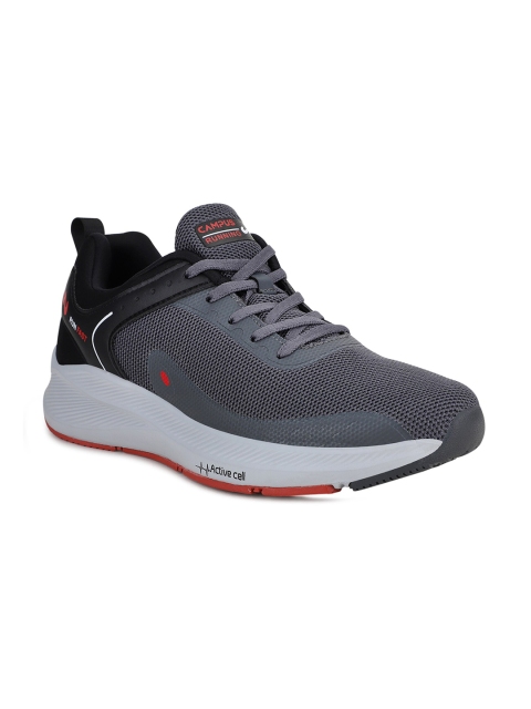 

Campus Men Grey Mesh Walking Shoes