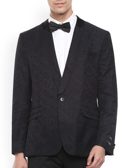 

Ted Baker Men Black Longline Tailored Jacket