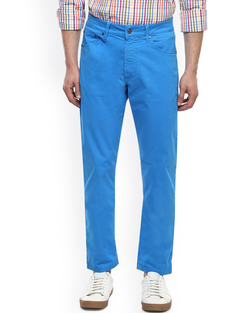 

HACKETT LONDON Men Blue Trousers