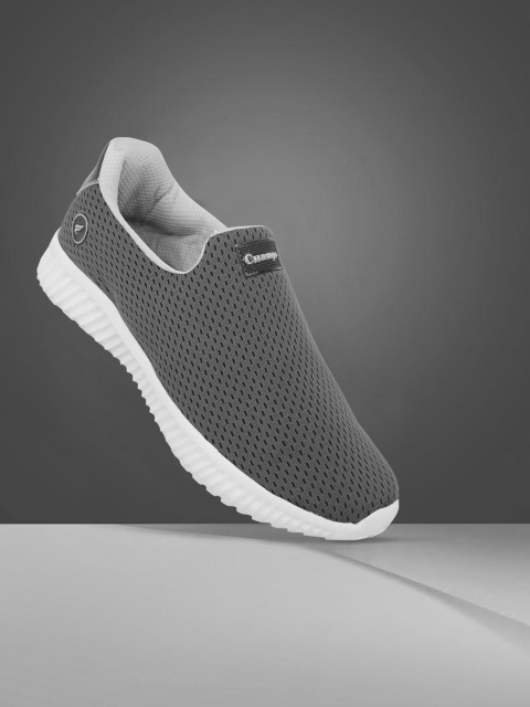 

Champs Men Grey Slip-On Sneakers