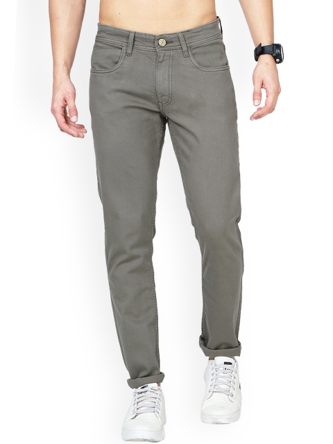 

Jean Cafe Men Green Slim Fit Jeans