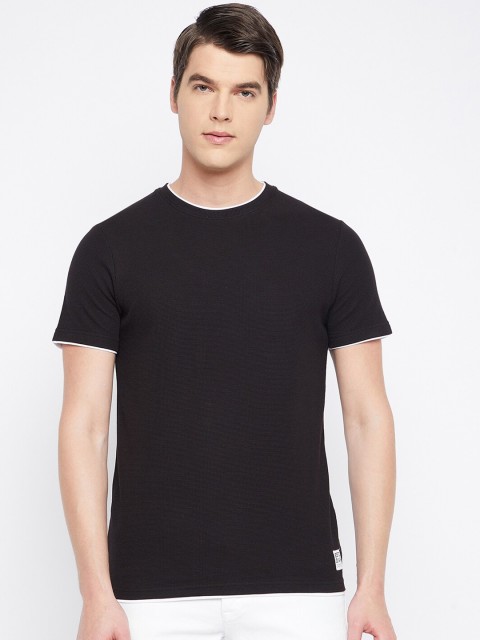 

Octave Men Black T-shirt