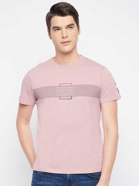 

Octave Men Pink T-shirt