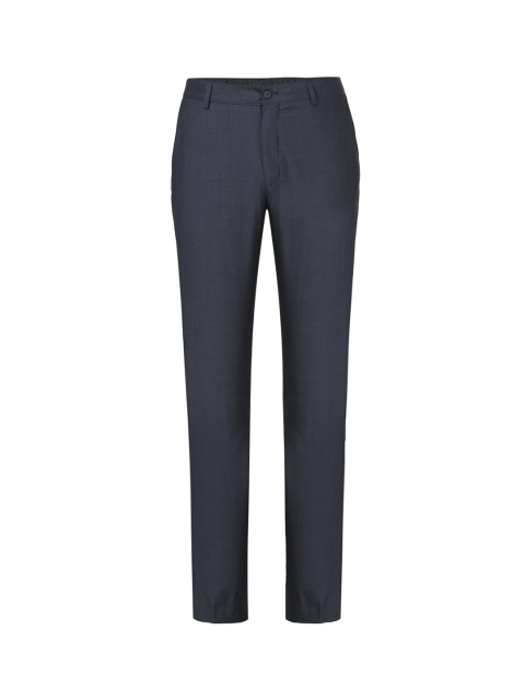 

LAGERFELD Men Blue Formal Trousers
