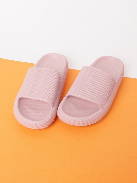 

Ginger by Lifestyle Women Pink Rubber Sliders
