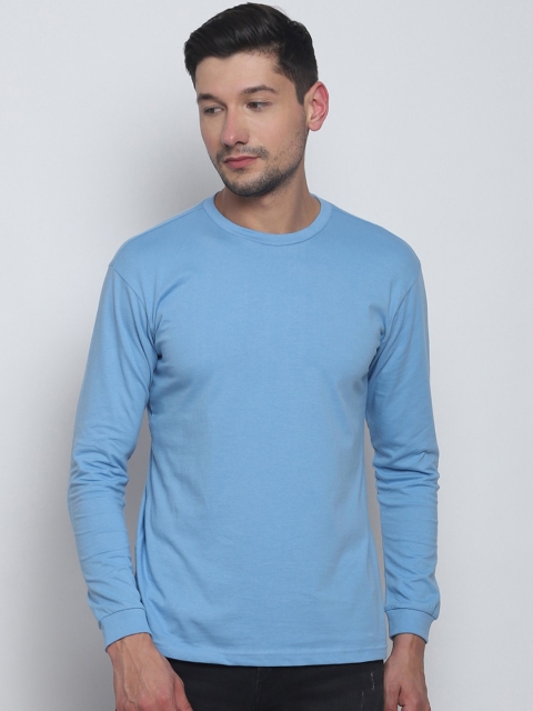 

Melangebox Men Blue T-shirt