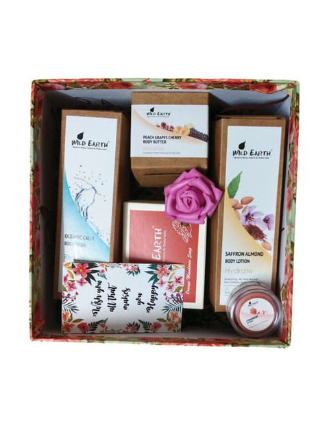 

Wild Earth Exotic Gift Hamper Skin Care Set, Multi