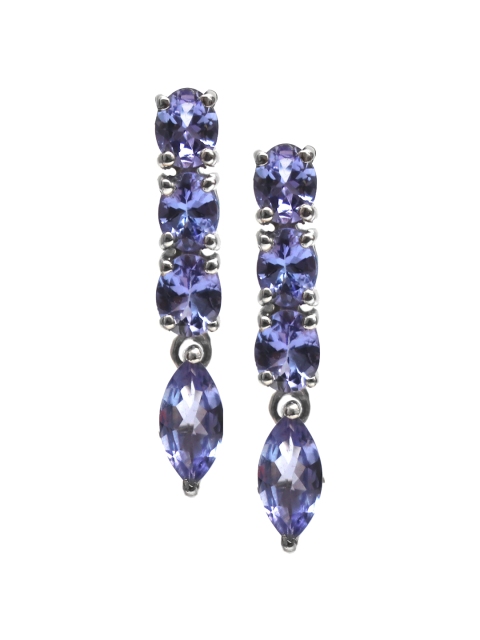 

HIFLYER JEWELS Blue Contemporary Drop Earrings