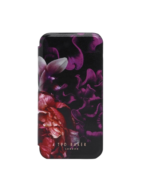 

Ted Baker Women Black Printed iPhone 8 Back Cover