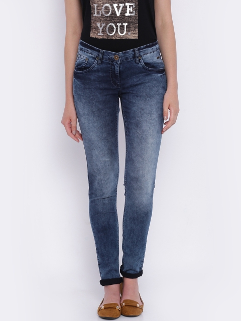 

Park Avenue Women Blue Super Slim Fit Jeans