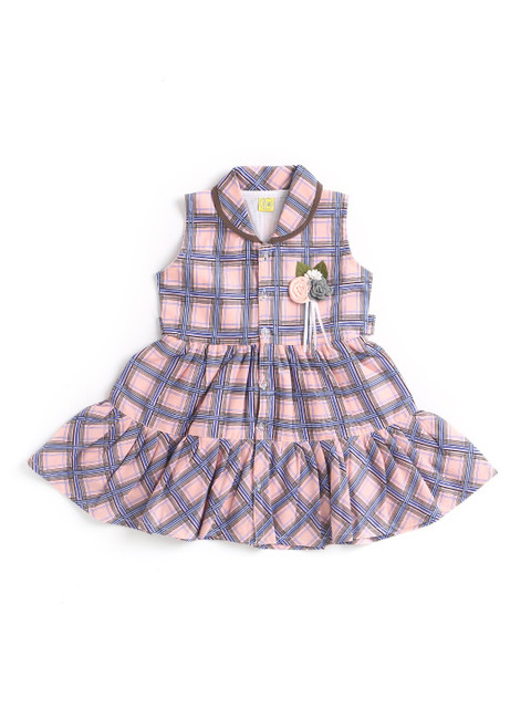 

The Magic Wand Blue Checked Dress
